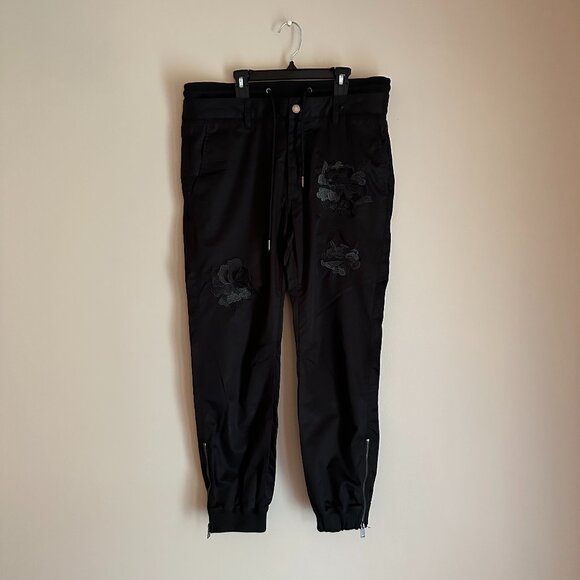 Guess Mens Embroidered Pants - Picture 1 of 7